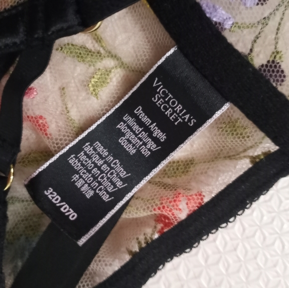 VS Dream Angel Plunge Unlined Bra size 32D - Picture 5 of 6